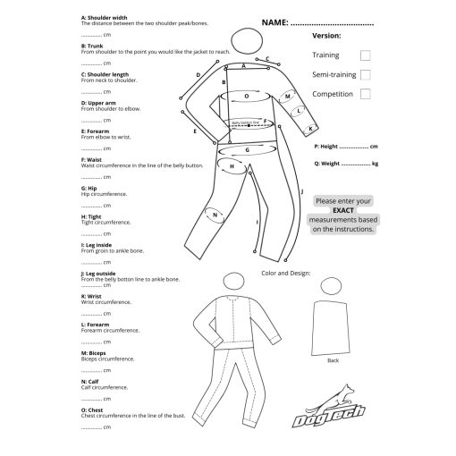 Dogtech Ring bunda - Féltréning (közepes)