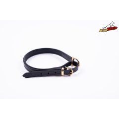Dogtech Bőr Fojtó nyakörv 20 mm X 700 mm Réz