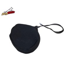 Dogtech 14 cm-es francia labda füllel - fekete