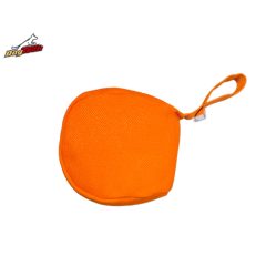 Dogtech 18 cm-es francia labda füllel - narancs (kocka)