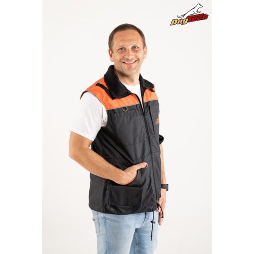 Dogtech Színes kiképző mellény Narancssárga