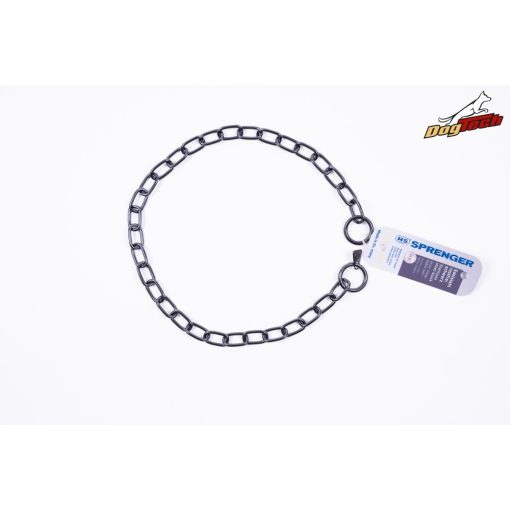 Sprenger fekete rozsdamentes ovális 50 cm 3 mm
