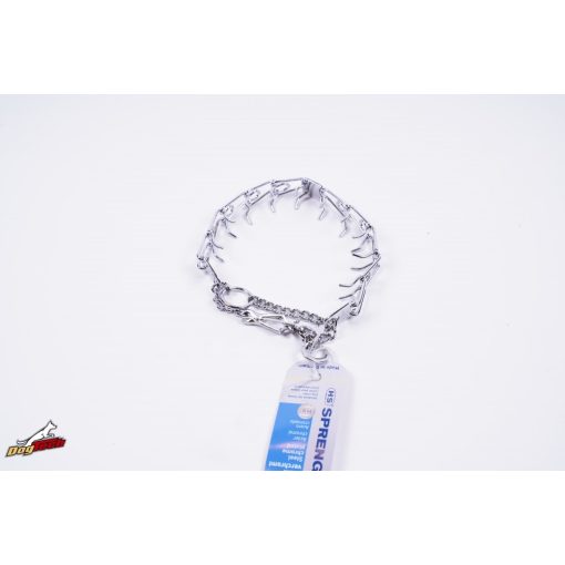 Sprenger króm MINI kiképző nyakörv 41 cm ollós karabinerrel