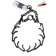   Sprenger fekete rozsdamentes kiképző nyakörv 63 cm 4 mm - vastag