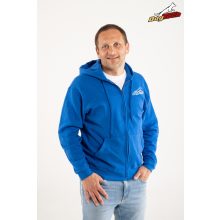 Dogtech Királykék cipzáros Férfi pulóver