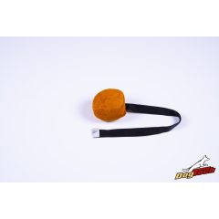 Dogtech bőr labda 7 Cm átmérőjü.