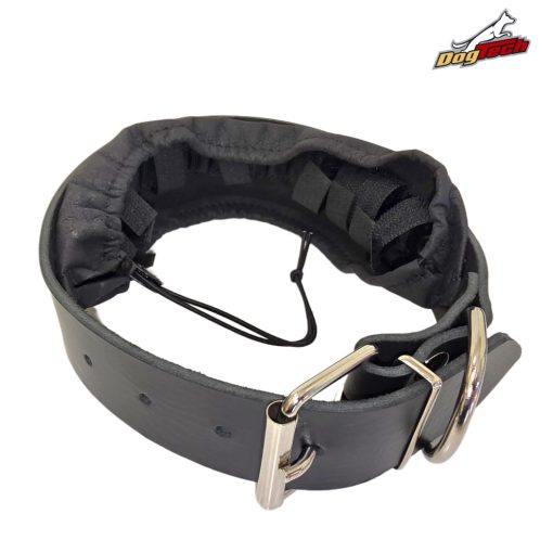 Kiképző nyakörv takaró bőrből - 75 cm
