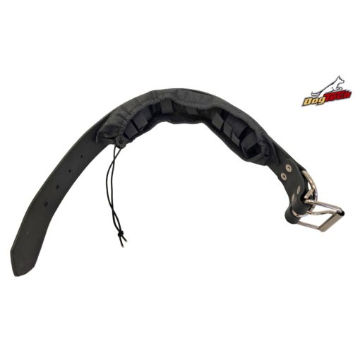 Kiképző nyakörv takaró bőrből - 80 cm