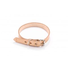 Dogtech natúr bőrnyakörv 30 mm 650 mm