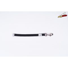 Dogtech Fekete nylon póráz 30 Cm