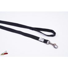 Dogtech 120 cm póráz füllel - Fekete