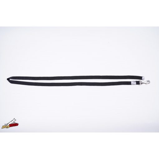 Dogtech Fekete Nylon póráz 200 cm