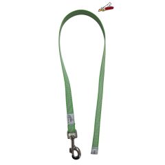Dogtech 90 cm fül nélküli gumis póráz - ZÖLD