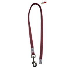 Dogtech 90 cm fül nélküli gumis póráz - PIROS