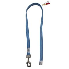 Dogtech 90 cm fül nélküli gumis póráz - VILÁGOSKÉK