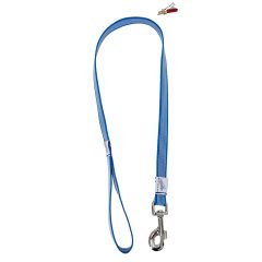 Dogtech 100 cm füles gumis póráz - VILÁGOSKÉK