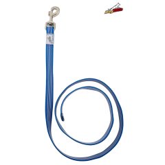 Dogtech 120 cm fül nélküli gumis póráz - VILÁGOSKÉK