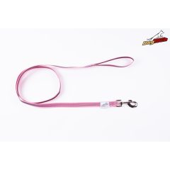 Dogtech Színes Gumis póráz 150 Cm füles - RÓZSASZÍN