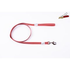 Dogtech Színes Gumis póráz 200 Cm füles - PIROS