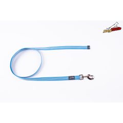 Dogtech 200 cm fül nélküli gumis póráz -  VILÁGOSKÉK