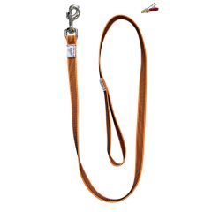 Dogtech Színes Gumis póráz 120 cm füles - NARANCS